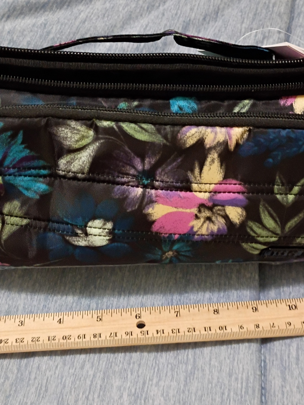 Lug Trolley Bloom Black Women’s Travel Cosmetic Bag in Black - Picture 2 of 13
